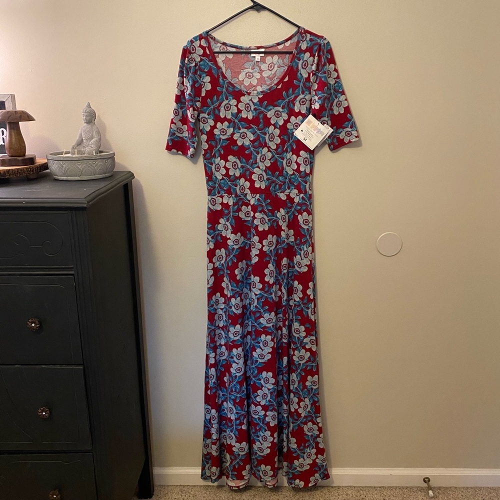 LuluRoe Maxi Floral Dress